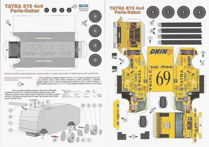 Tatra 815 4x4 Paris-Dakar